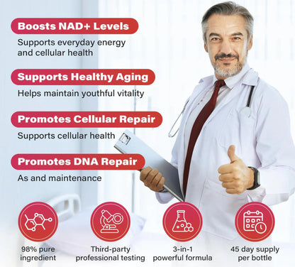 zooone NAD+ 1000mg Liquid Packets Supplement - Premium Nicotinamide Riboside & Resveratrol for Cellular Energy,Advanced NAD Booster for Men & Women (30 Pocket)